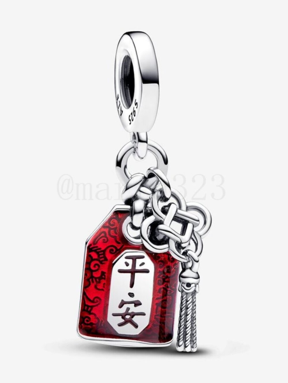 Pandora Lucky Amulet Double Dangle Charm